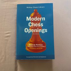 Modern Chess Openings(book)