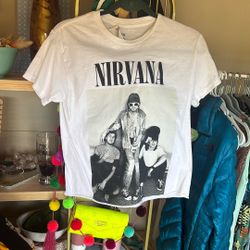 NIRVANA TEE  100% COTTON
