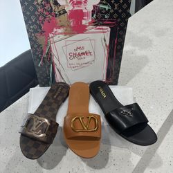 SANDALIAS , SANDALS . $ 75  EACH .