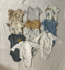 Baby Onesie Bundle – Carter's & Gerber New Born