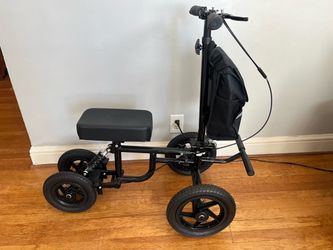 FVZZIN Knee Scooter, Foldable All Terrain Knee Walker for Adults like new