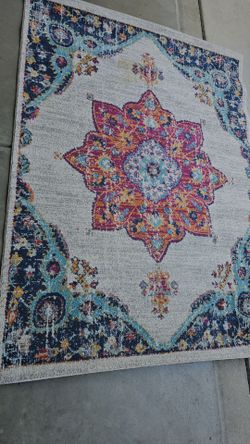 Boho Medallion Area Rug