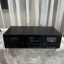 JVC cassette deck both tape A and B work player fine 