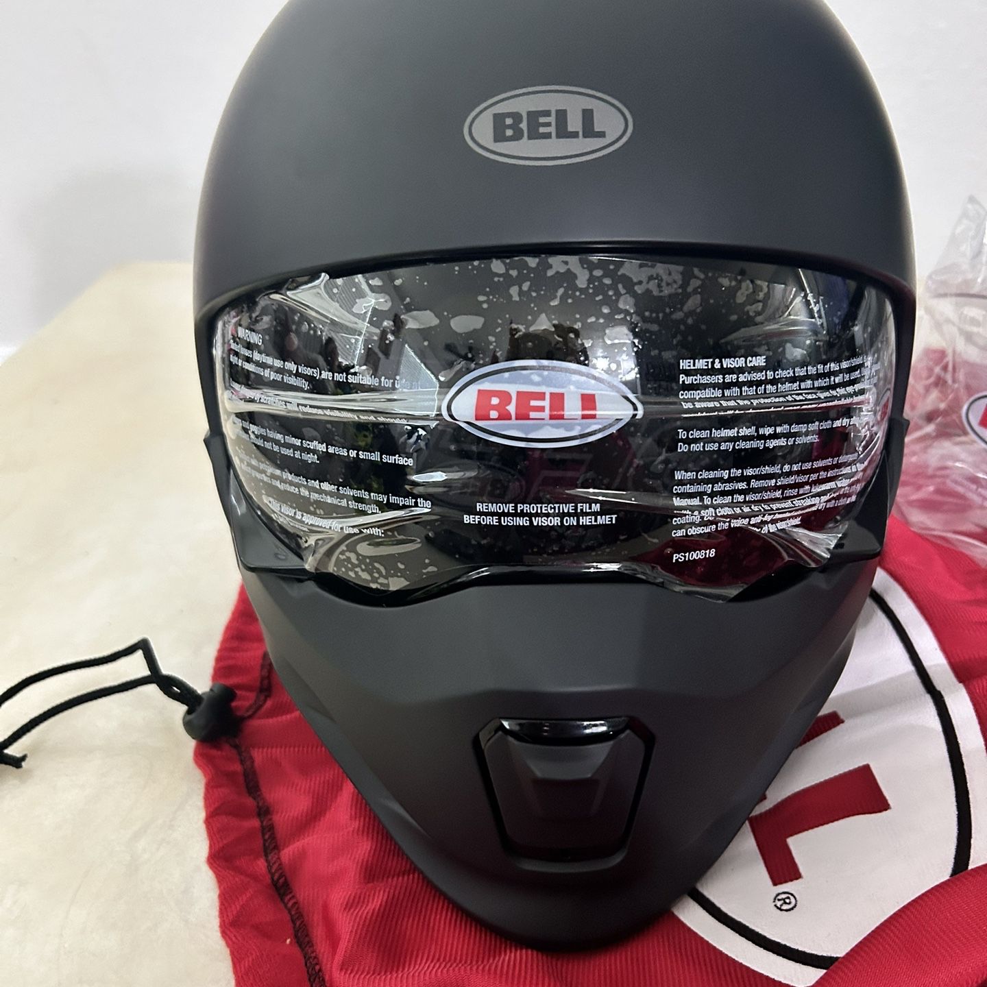 Bell Bronzer Motorcycle Helmet 