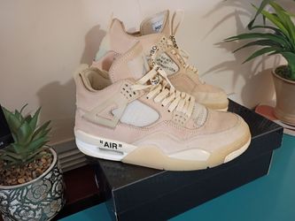 Air Jordan 4 Retro Off-White Sz 7.5