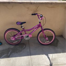 Girls Bike And Led Light Scooter 