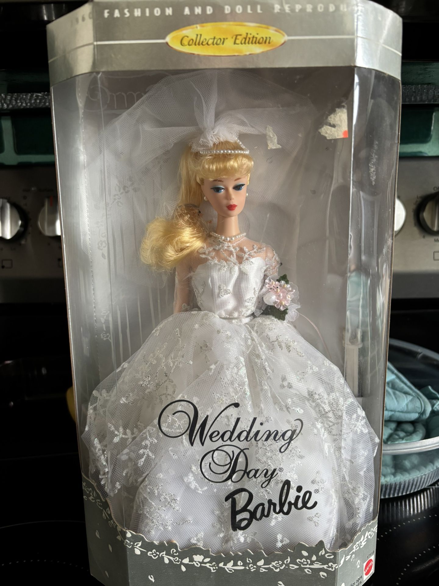 1960 vintage wedding day Barbie