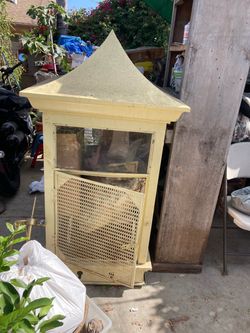 Late Mid Century Welded Metal Cupula 5feet tall