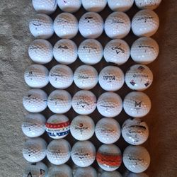 40 Assorted Golf Balls