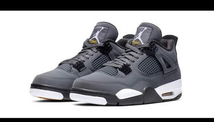 Jordan 4’s Cool gray