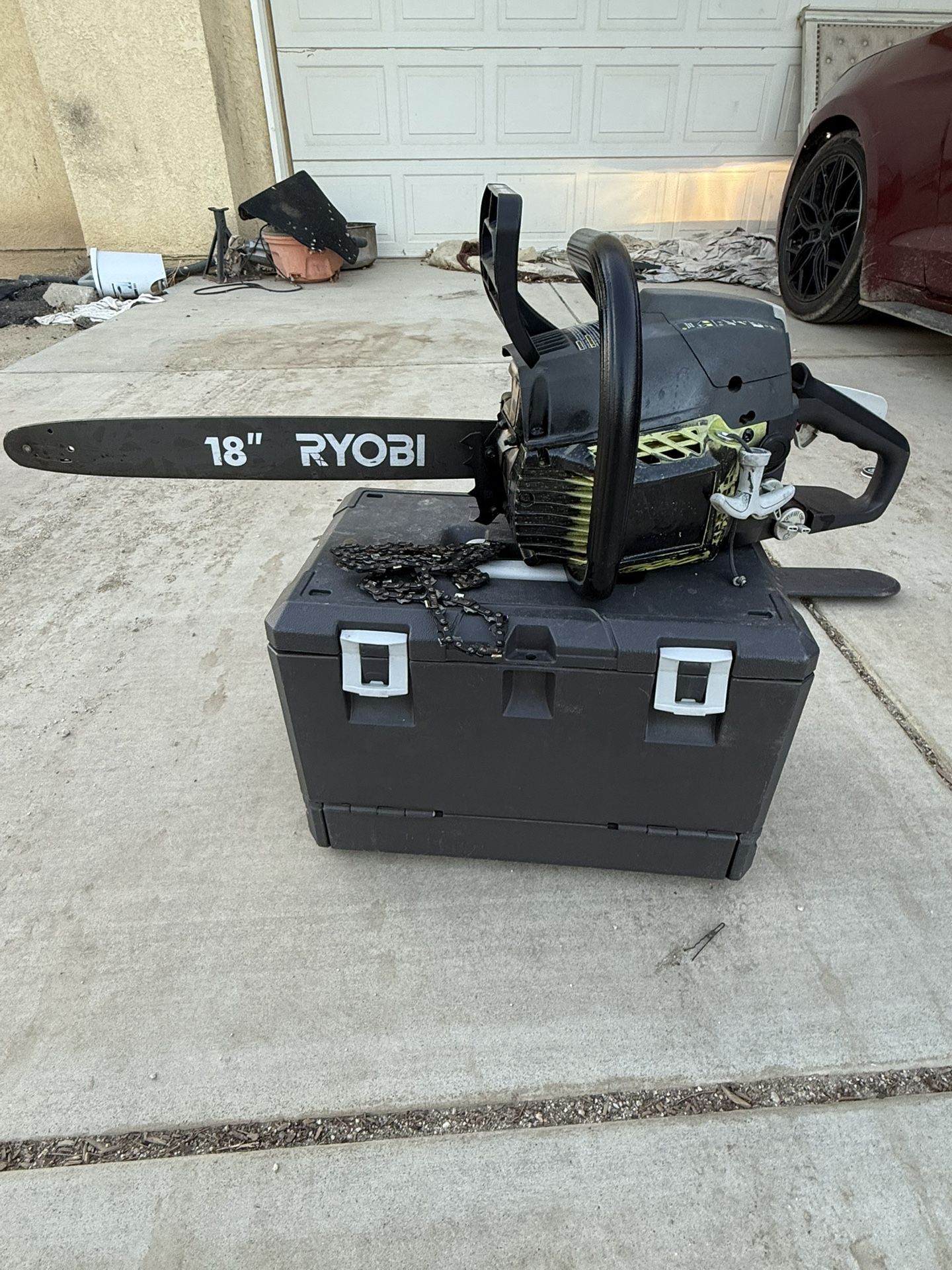 RYOBI 18” chainsaw