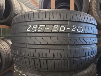 285-30-20" Falken Used tire