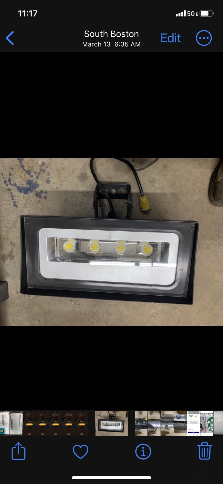 worksite/backyard light