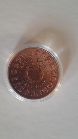 Aztec Gold Calendar Collectible Coin