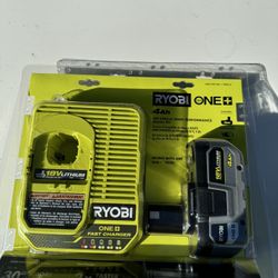 Ryobi 18v Battery Kit 