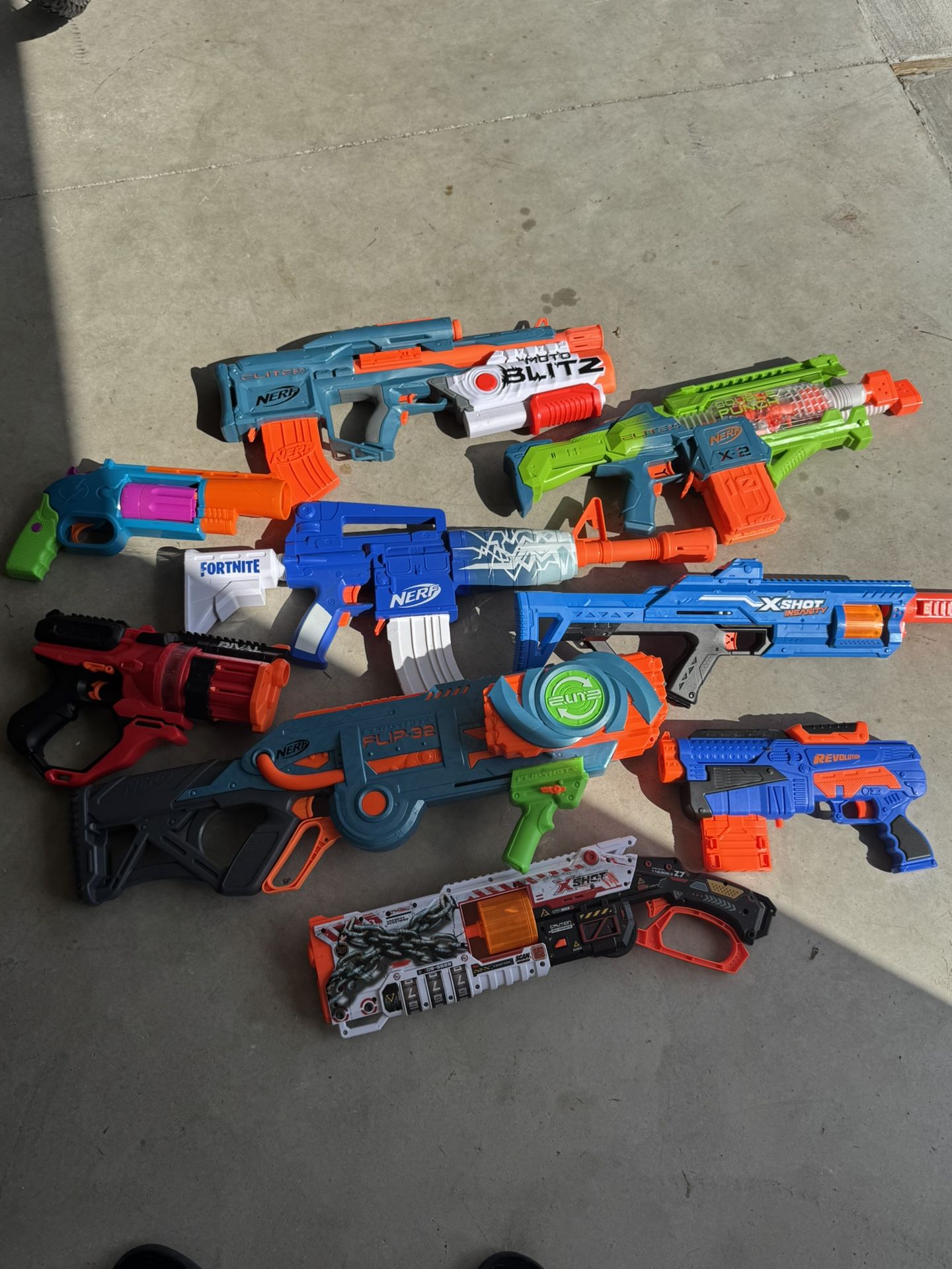 Nerf guns