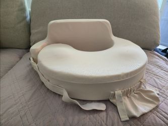 MY BREST FRIEND SUPER DELUXE OAT NURSING PILLOW BREASTFEEDING PILLOW WITH 100% ORGANIC COTTON COVER