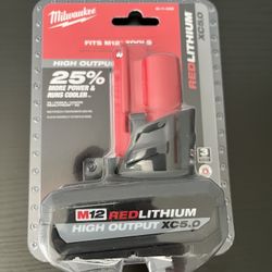 Milwaukee M12 XC5.0 HIgH OUTPUT