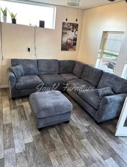 New sectional Dark gray