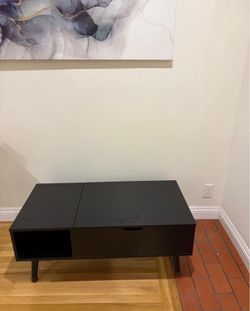 retractable mid century coffee table