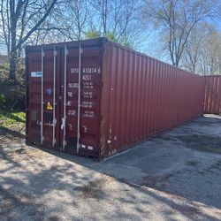 40’ standard storage containers