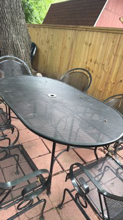 mesa de patio