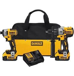 DCK299P2 - Dewalt hammer and impact combo kit