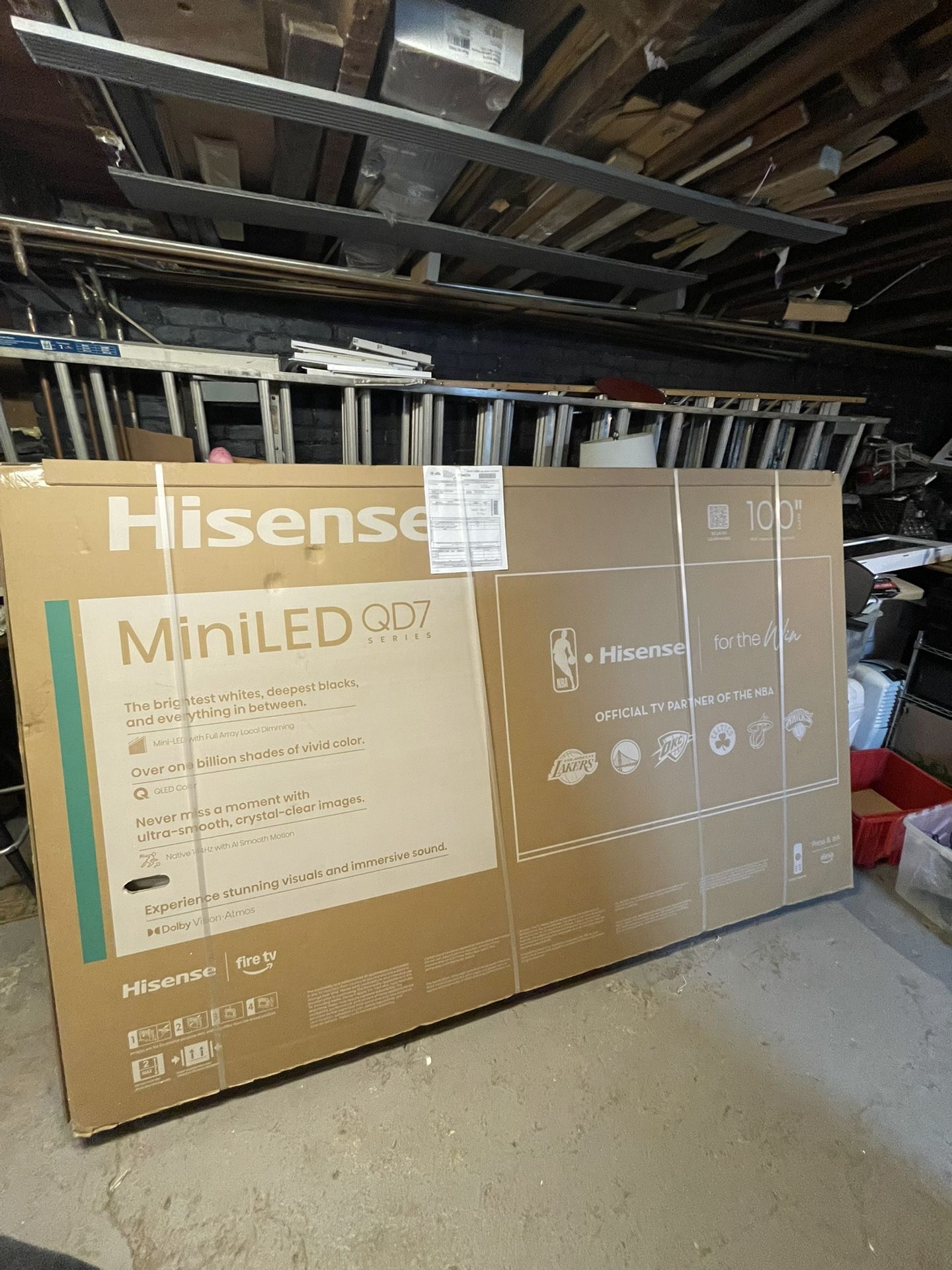 Hisense 100 Inch 4k 144hz Smart Ai Tv