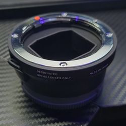 Sigma Mount Converter For Sony E