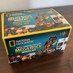 National Geographic Rock Tumbler Supplies 