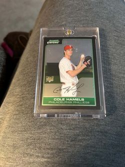 2006 Bowman Chrome Cole Hamels #209 Rookie Card