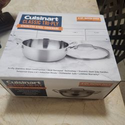 Cuisinart Classic Tri-Ply 4qt Dutch Oven 