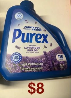 Purex Fresh Lavender Fields Liquid Detergent 115 Loads