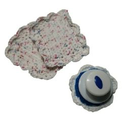 NWT Kitchen Handmade Crocheted Dish Scrubber & Sponge Set