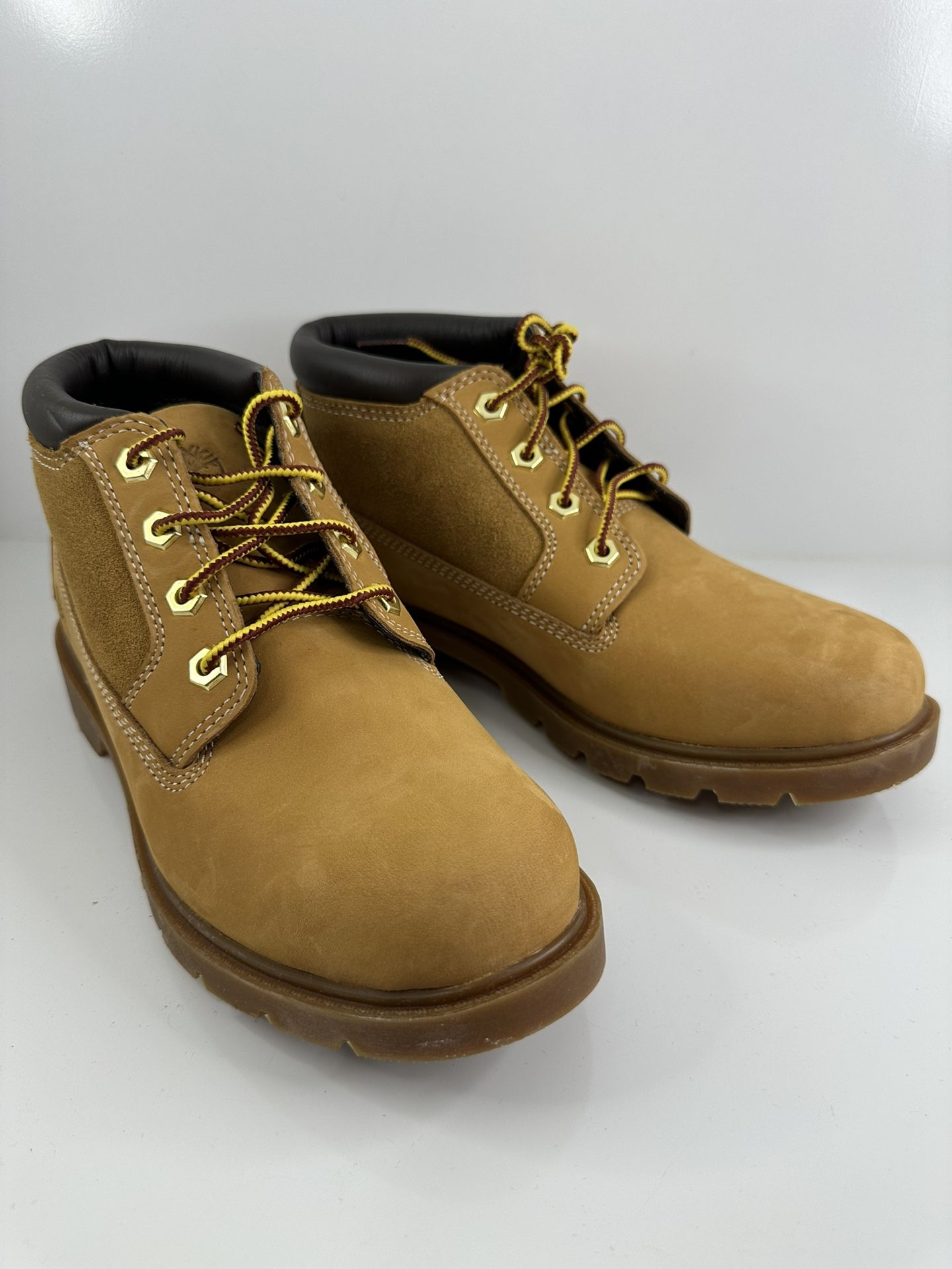 Timberland Women’s Leather Waterproof Boots A1TXM Size 7 Wheat Nubuck Ortholite