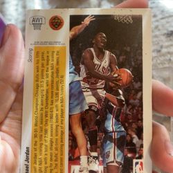 Micheal Jordan Basketball Card