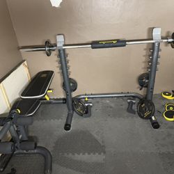 Bench and Weights