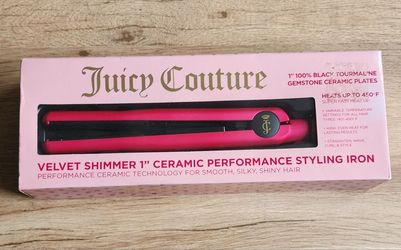 Juicy Couture Pink 1” Ceramic Flat Iron

