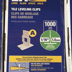 Clips para poner lozas de piso