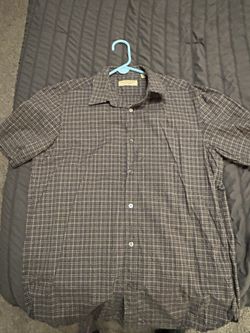 Burberry Button Up Size Large (AUTHENTIC)