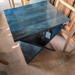 Unique Finish X Style Accent Table $171 Each