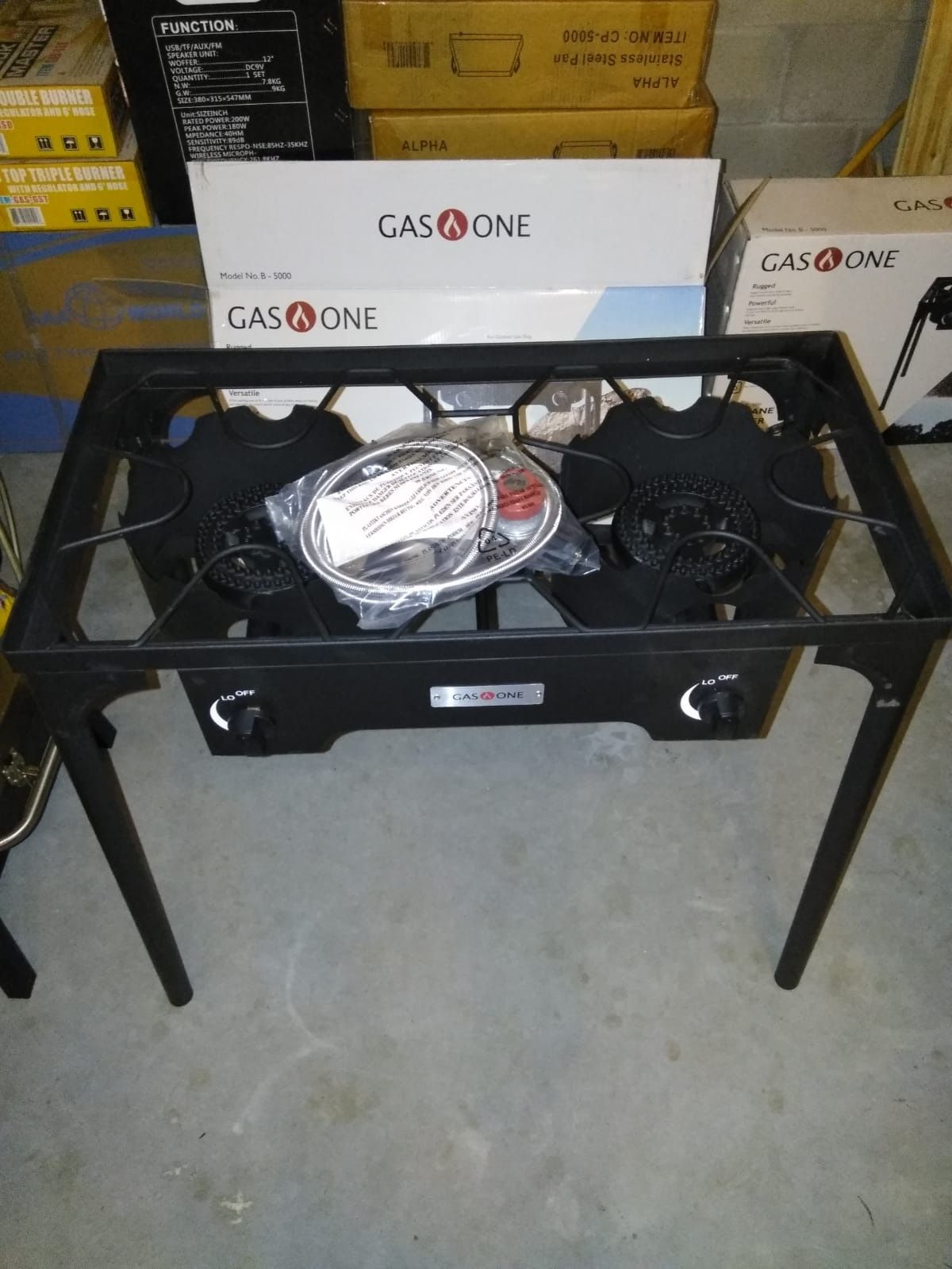Estufa Gas + Plancha
