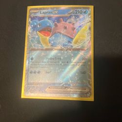 Basic Lapras Ex Hp 210 Pokémon Card