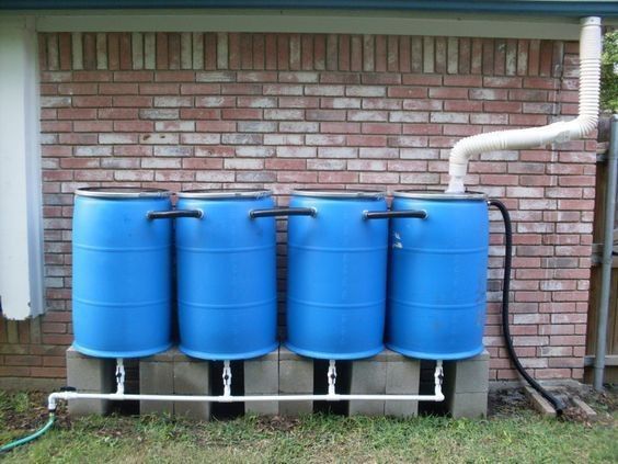plastic drum TOP CLOSED 55 gallons