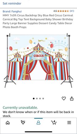Carnival/ Circus Theme Party
