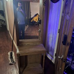 Entryway Mirror Coat Hanger