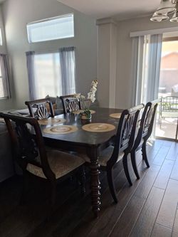 Dining table for Six.