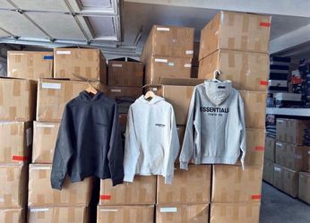🔥 FEAR OF GOD ESSENTIALS HOODIES & SWEATPANTS – LIGHT OAT / DARK OAT – XS–XXL