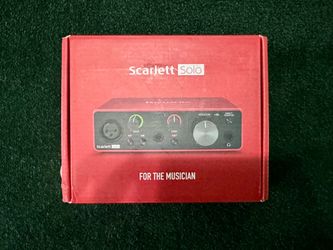 Focusrite Scarlett Solo 3rd Gen Audio Interface