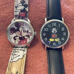 Mens mickey mouse hot sale watches for sale